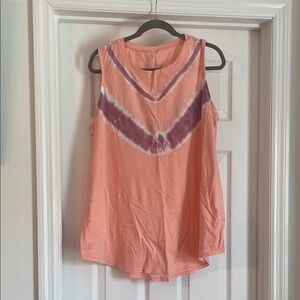 Livi Active Peach and Purple Tank Top